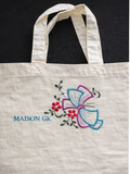Maison GK Embroidered Tote Bag